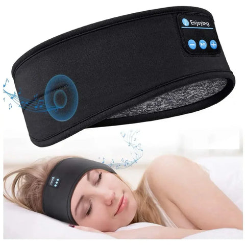 Bandeau écouteurs Bluetooth pour dormir – Casque sans fil fin